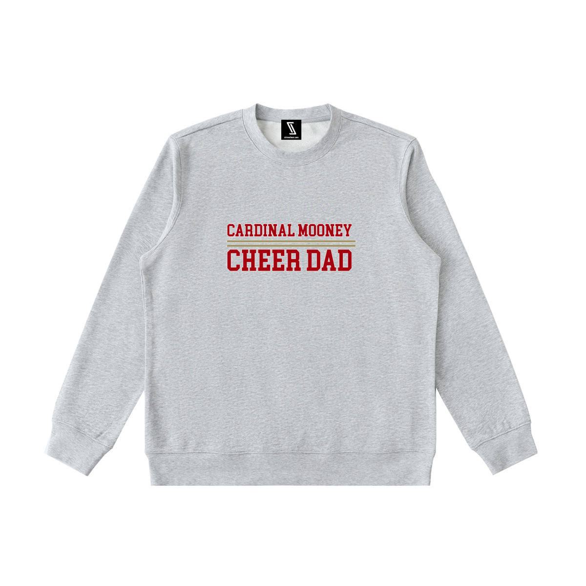 Dad Cardinal Mooney Essential Heavyweight Crewneck Sweatshirt