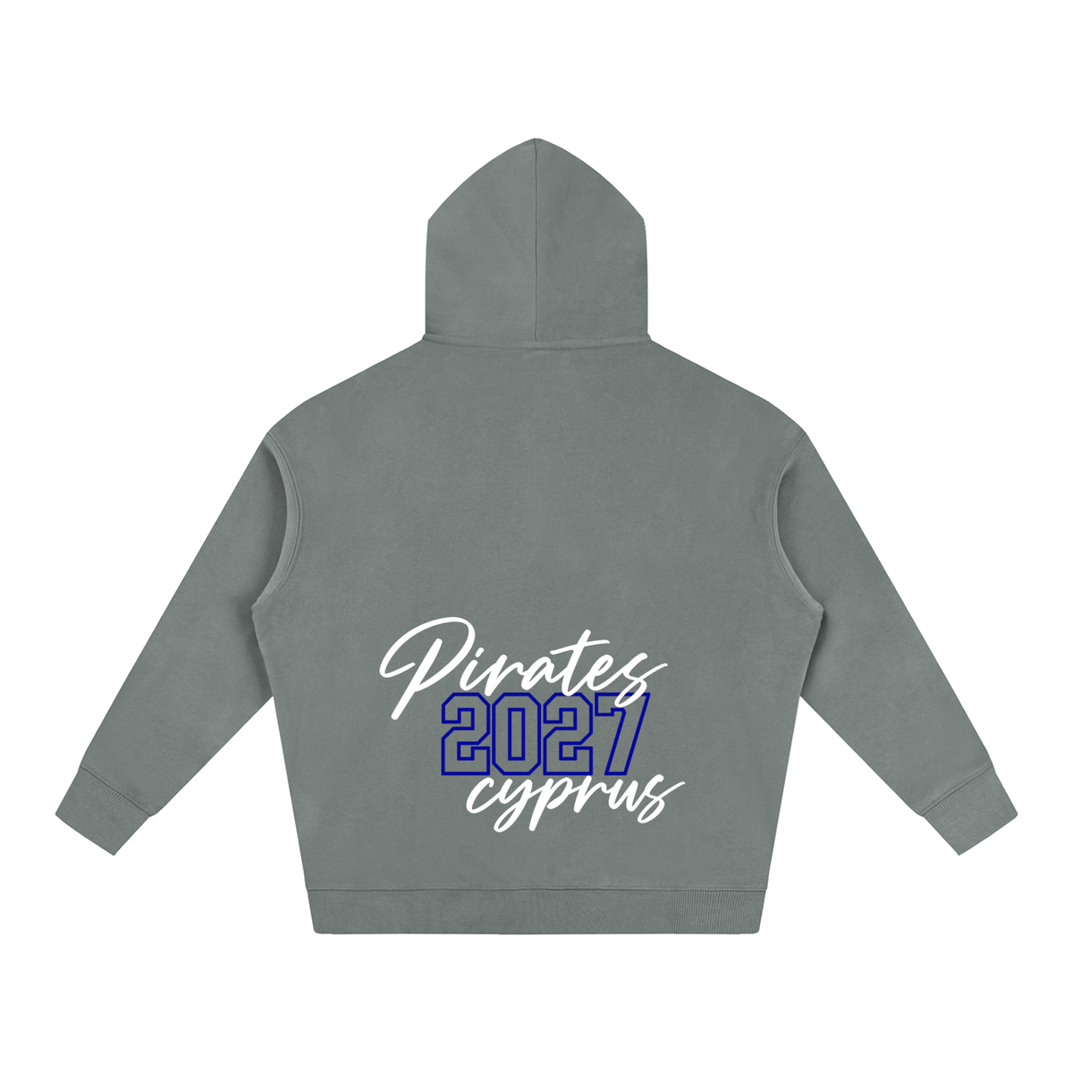 CHS CURSIVE Oversize Fleeced Hoodie