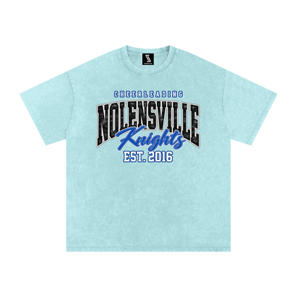 Vintage Nolensville Snow Washed Oversized Cotton T-Shirt