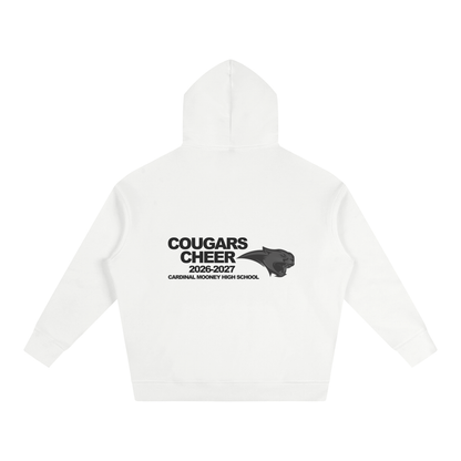 Vector Star Front Cardinal Mooney Oversize Fleeced Hoodie