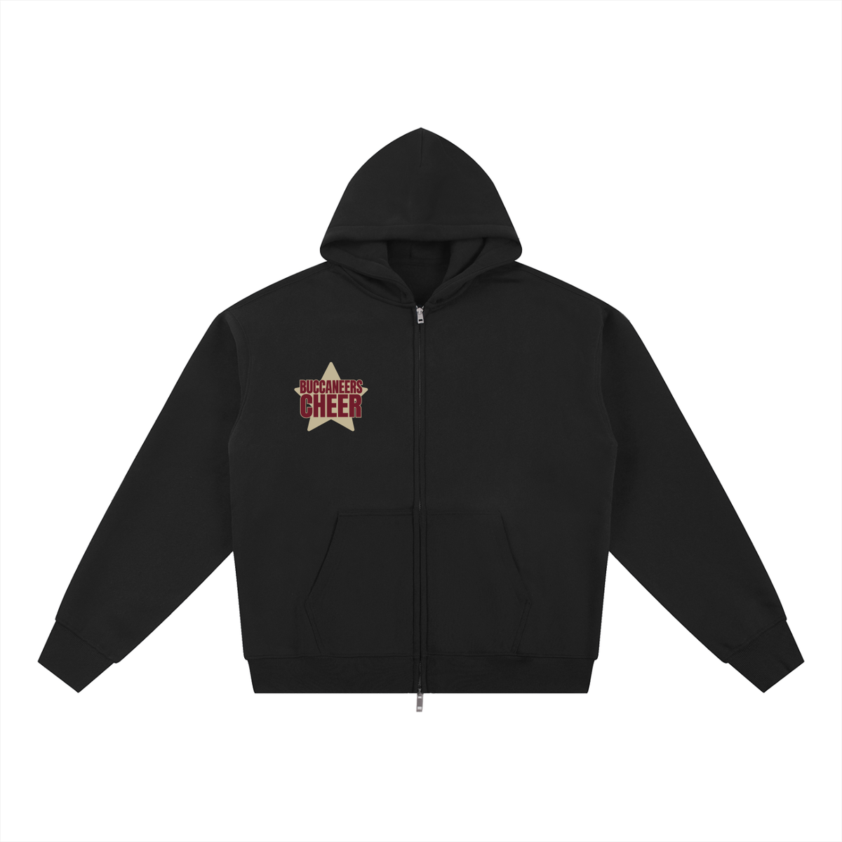 Star Bellflower Essential Fleece Zip-Through Hoodie