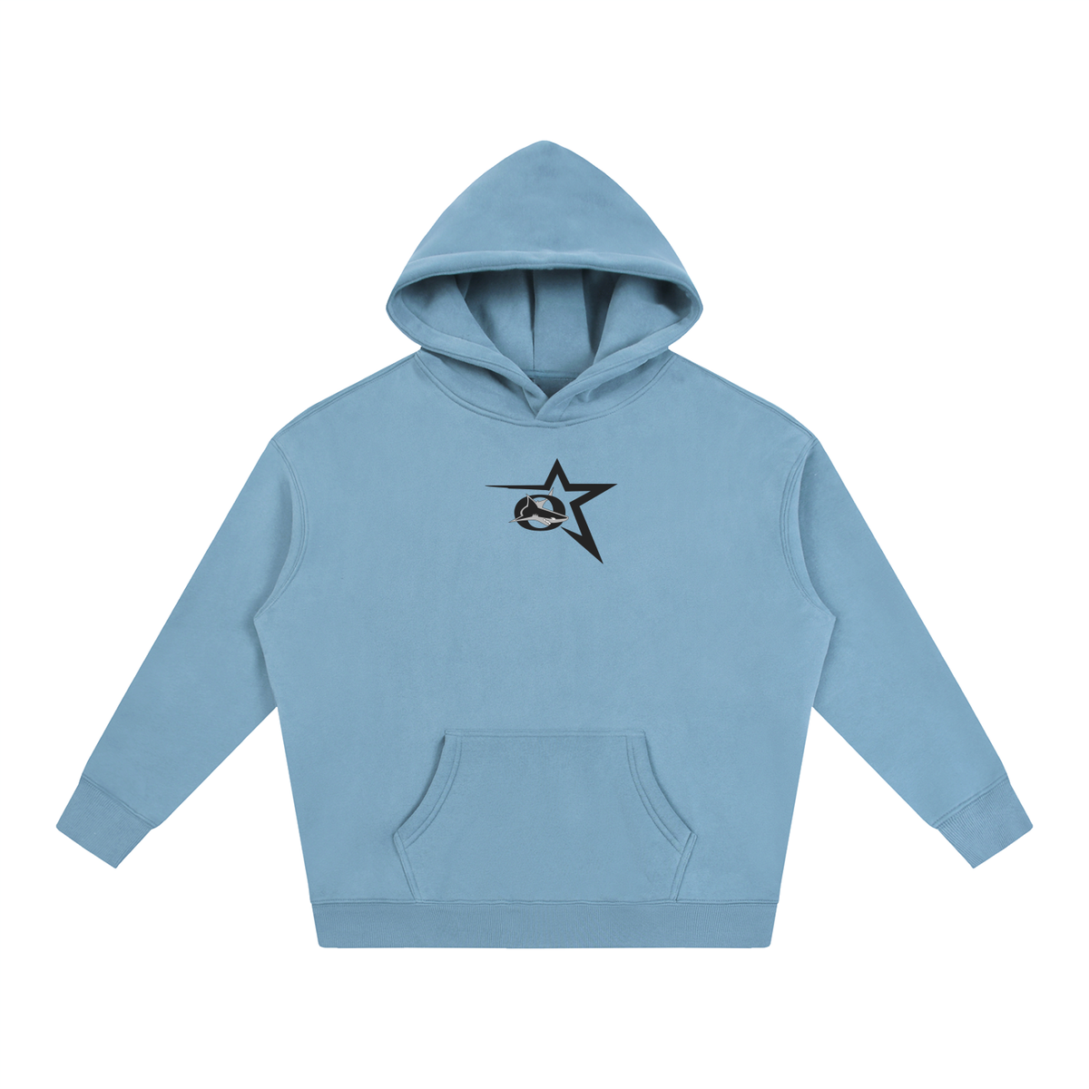 Vector Star Front Oasis Oversize Fleeced Hoodie