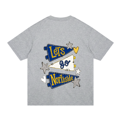 Lets Go Northside Unisex Regular Fit Cotton T-Shirt