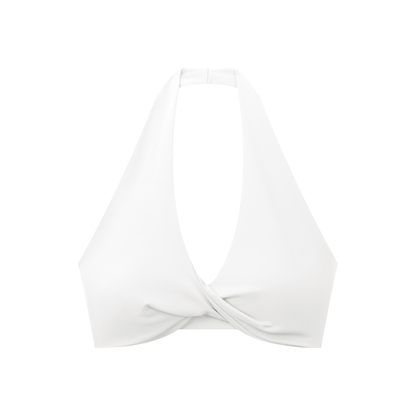 Strive Pleated Halter Sports Bra