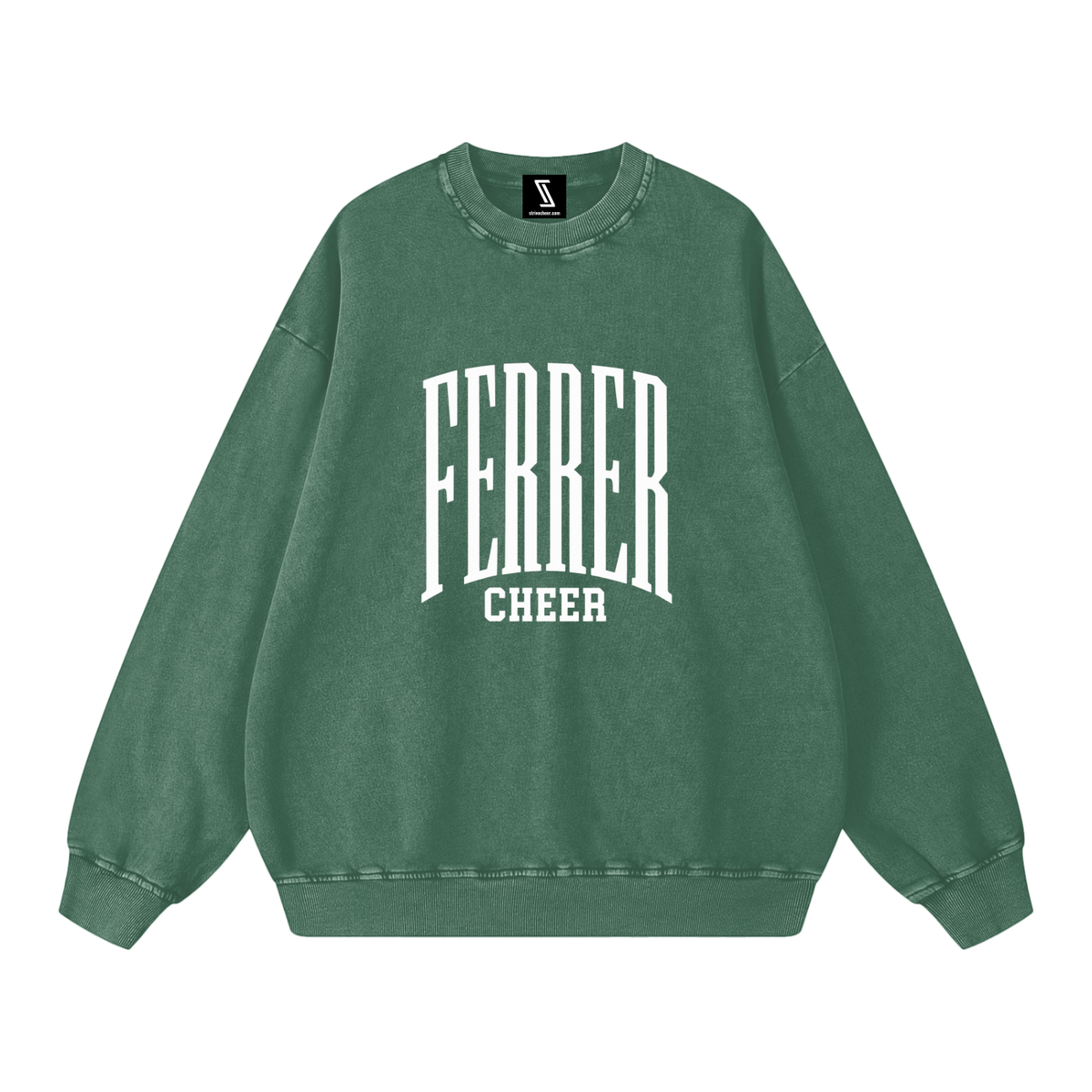 Basic 3 St Vincent Ferrer Snow Washed Oversized Sweatshirt