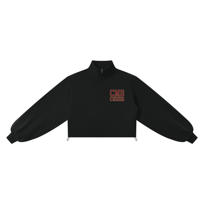 Women’s Mock-Neck Quarter-Zip Sweatshirt