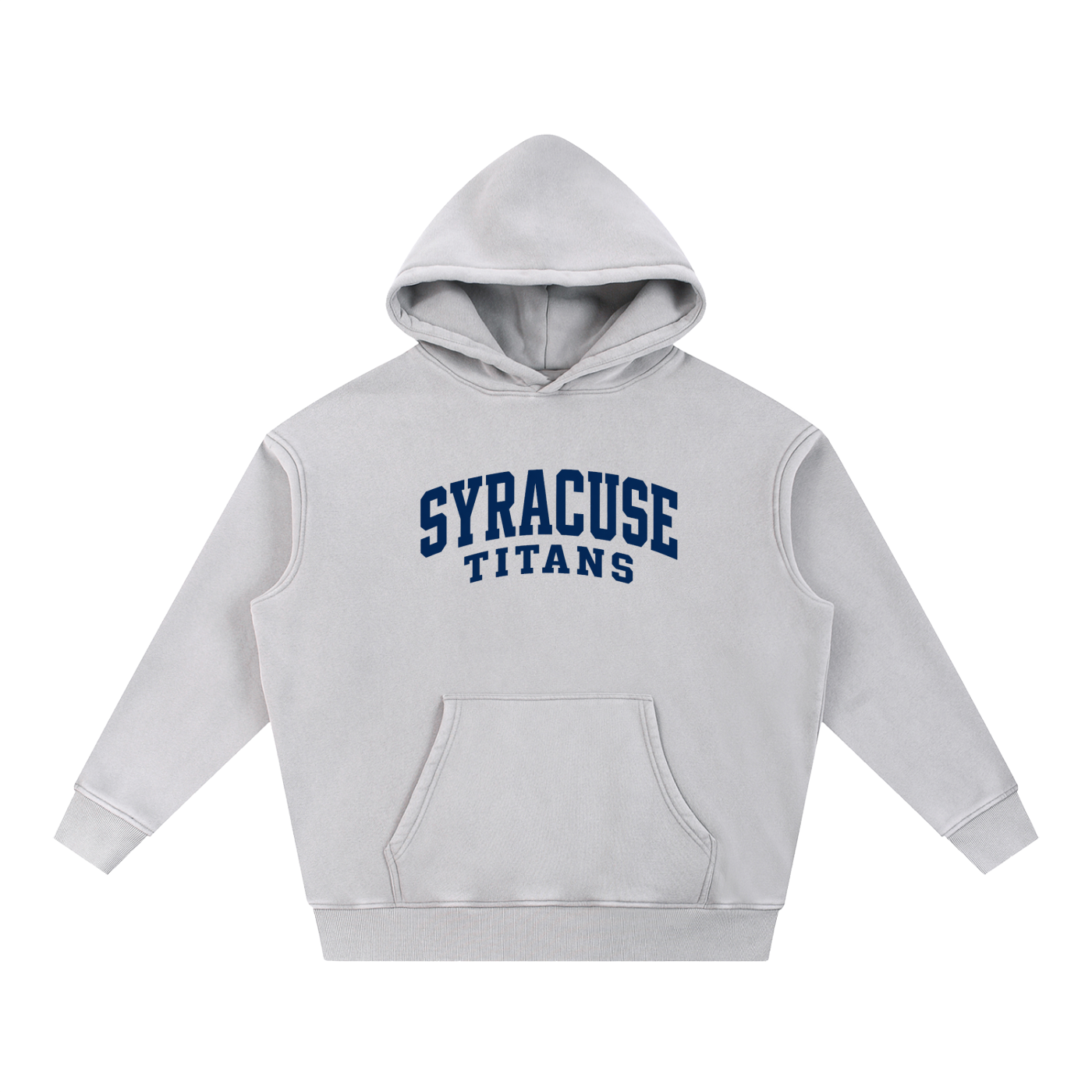 Snow Wash Fleece Oversize Hoodie