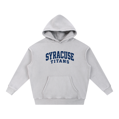Snow Wash Fleece Oversize Hoodie