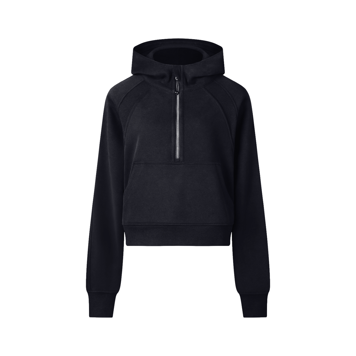 Strive Cropped Half-Zip Hoodie