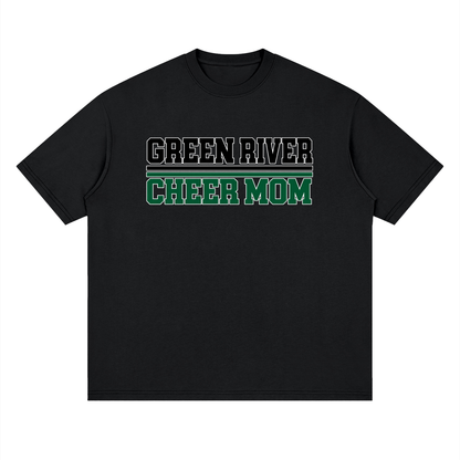 Mom Green River Oversized Drop Shoulder T-Shirt