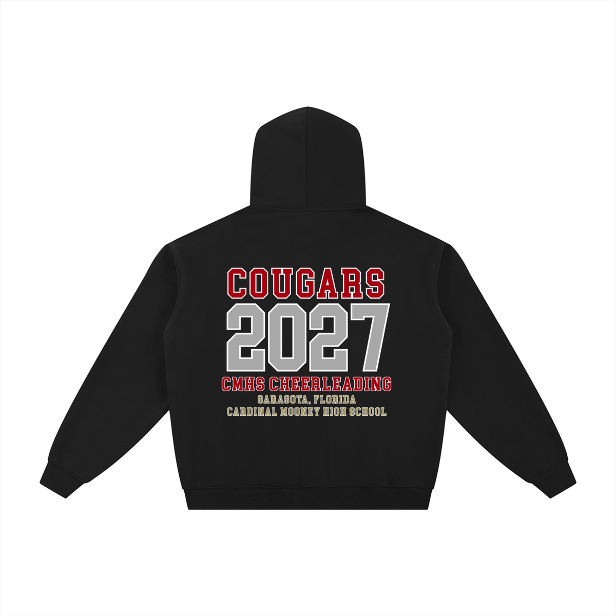 Year Cardinal Mooney Essential Fleece Zip-Through Hoodie