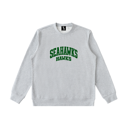 Basic 2 Seahawks Essential Heavyweight Crewneck Sweatshirt