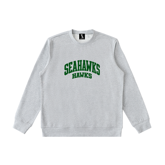 Basic 2 Seahawks Essential Heavyweight Crewneck Sweatshirt