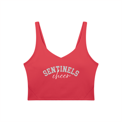 Women's V-Neck Yoga Sports Bra