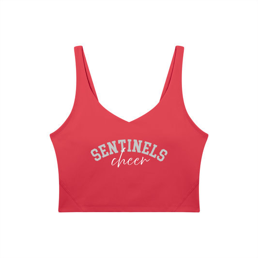 Women's V-Neck Yoga Sports Bra