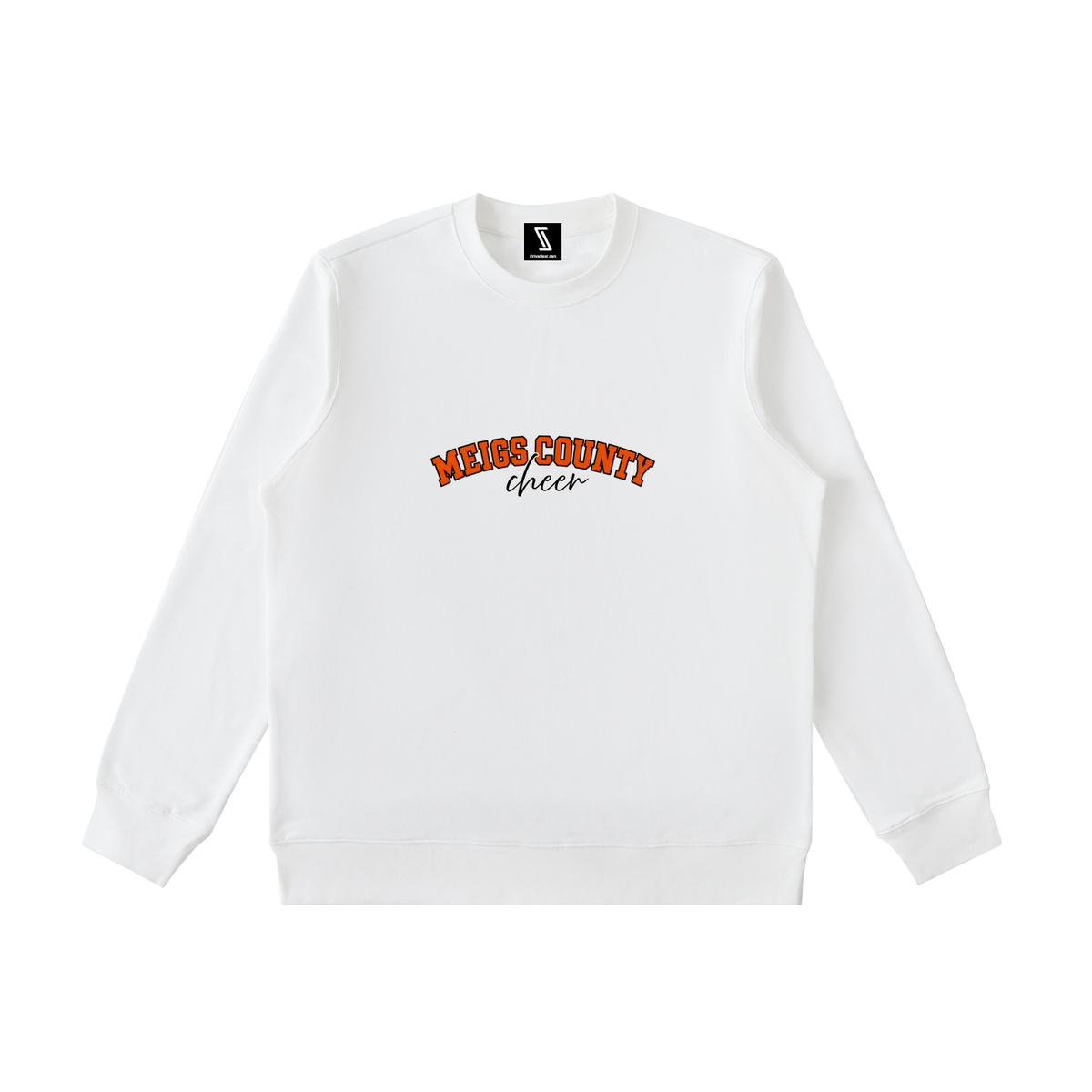 Cursive Meigs County Essential Heavyweight Crewneck Sweatshirt