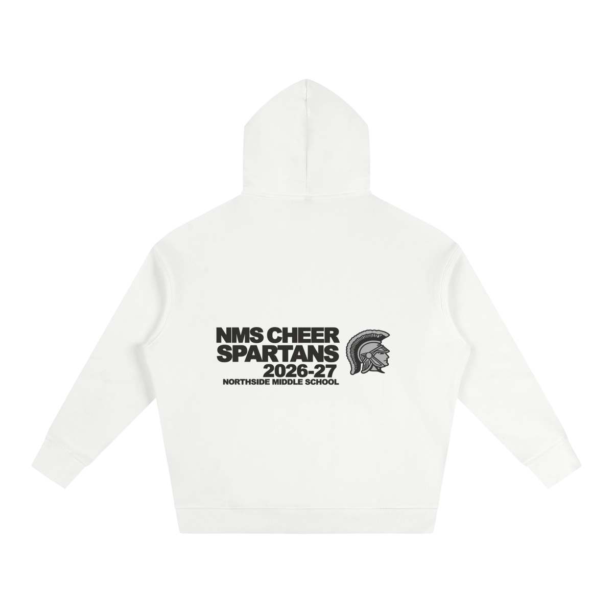 Vector Star Front Northside Oversize Fleeced Hoodie