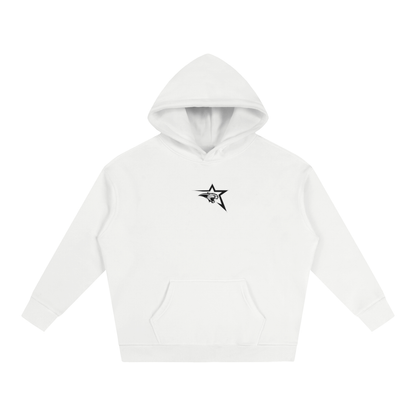 Vector Star Front Cardinal Mooney Oversize Fleeced Hoodie