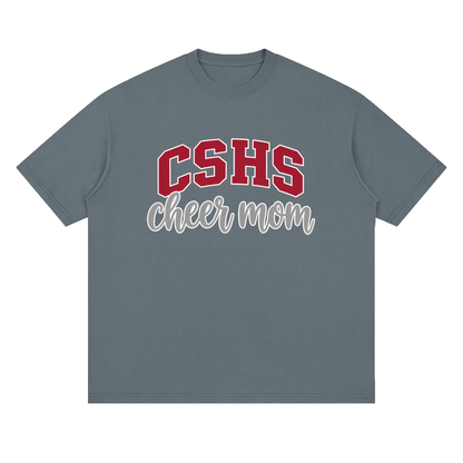 Cheer Mom Chatfield Oversized Drop Shoulder T-Shirt