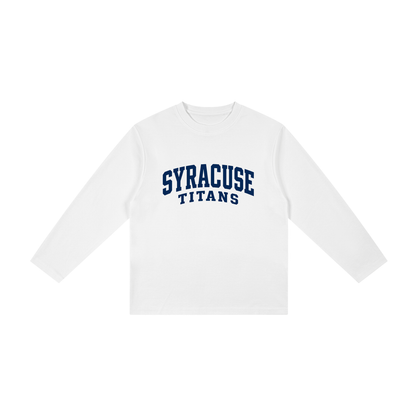 Kid's Drop Shoulder Long Sleeve T-Shirt