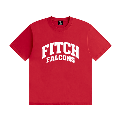 Basic 2 White Fitch Unisex Seamless Cotton T-Shirt