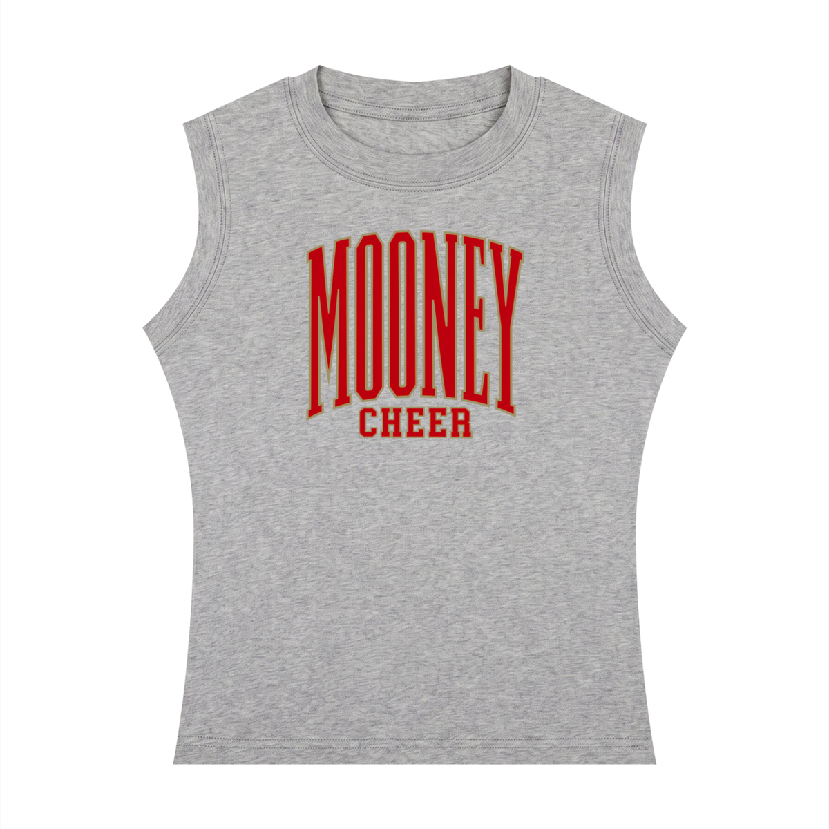 Basic 3 Cardinal Mooney Women's Crewneck Tank Top