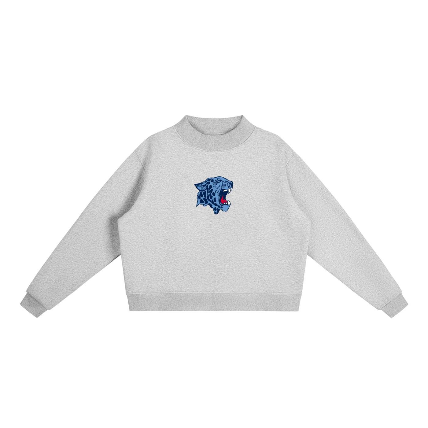 Leopard Mockneck