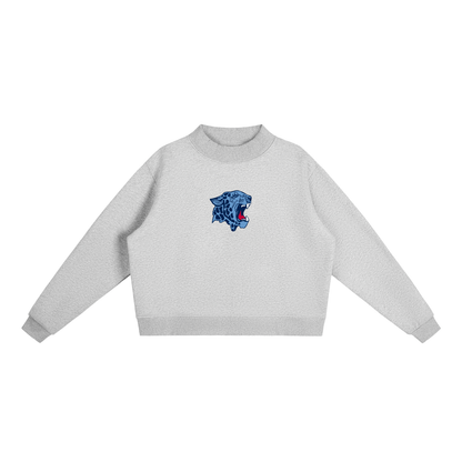 Leopard Mockneck