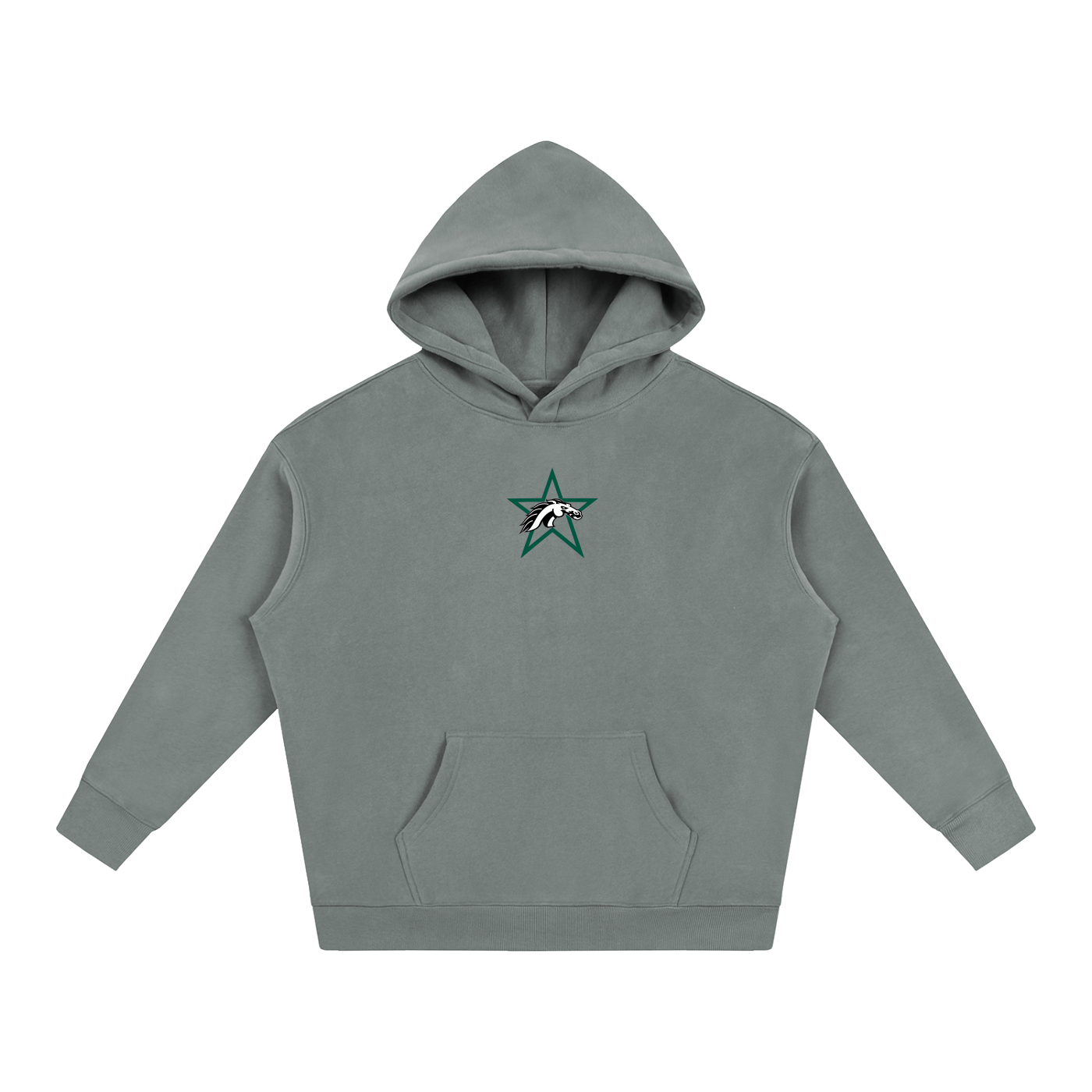 Vector Star Front Lakewood Ranch Oversize Fleeced Hoodie