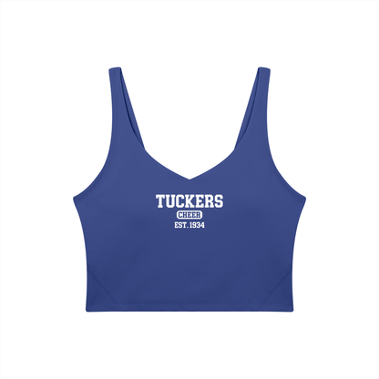 Old School Mattituck Women's V-Neck Yoga Sports Bra