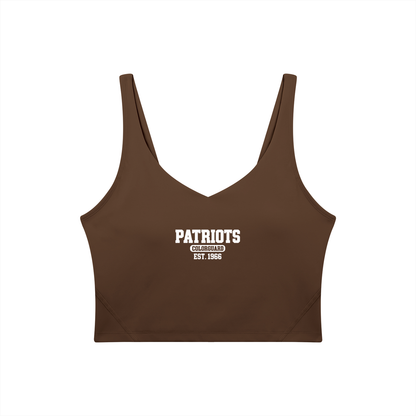 Old School West Shore Women's V-Neck Yoga Sports Bra