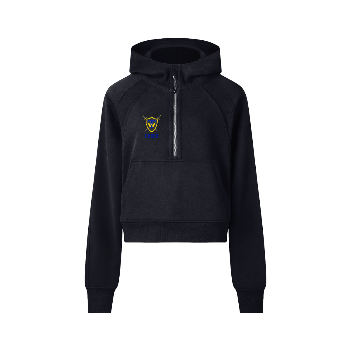 Taylorsville Cropped Half-Zip Hoodie