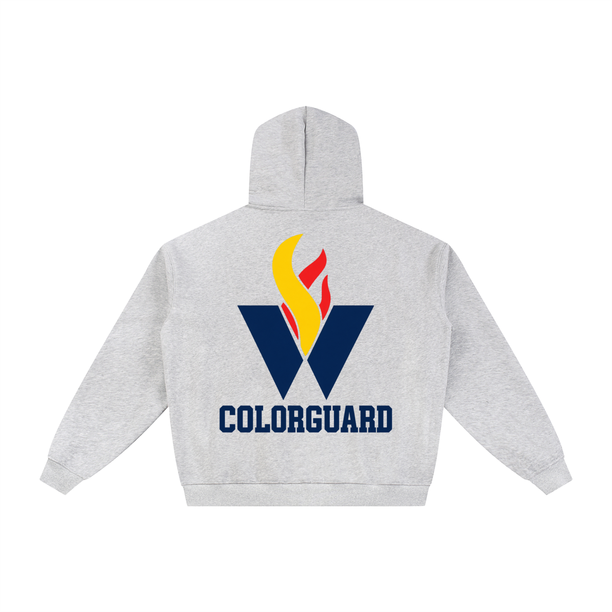 Simple West Shore Essential Fleece Zip-Through Hoodie