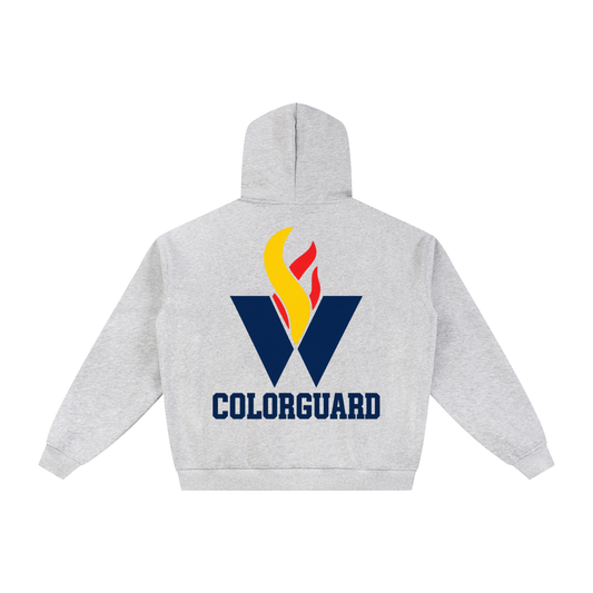 Simple West Shore Essential Fleece Zip-Through Hoodie