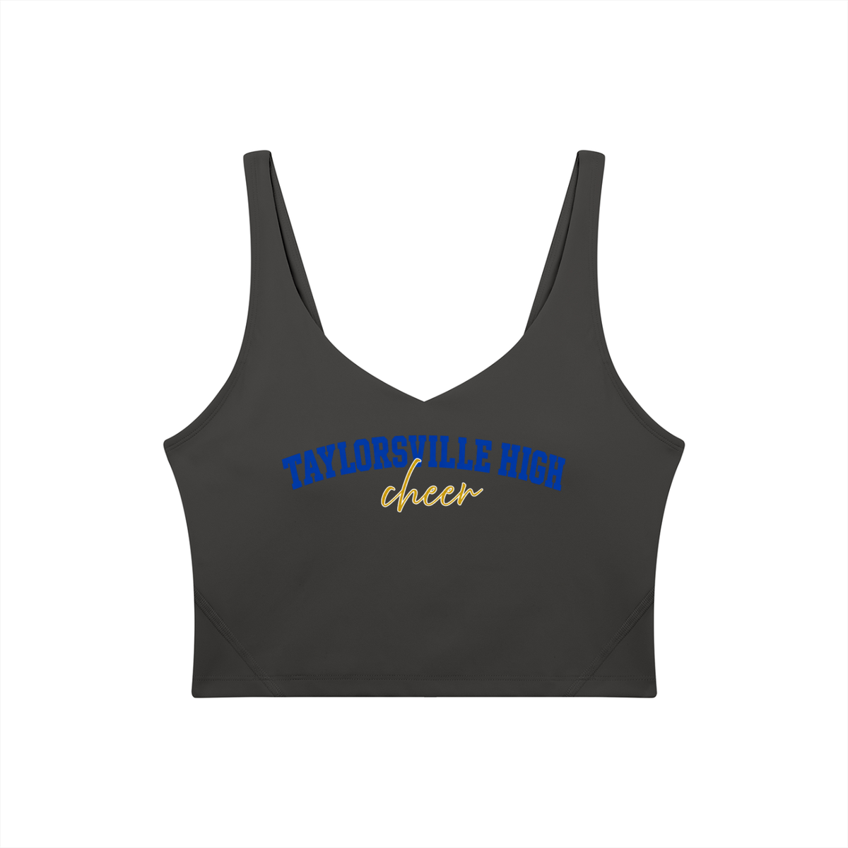 Cursive Taylorsville Women's V-Neck Yoga Sports Bra
