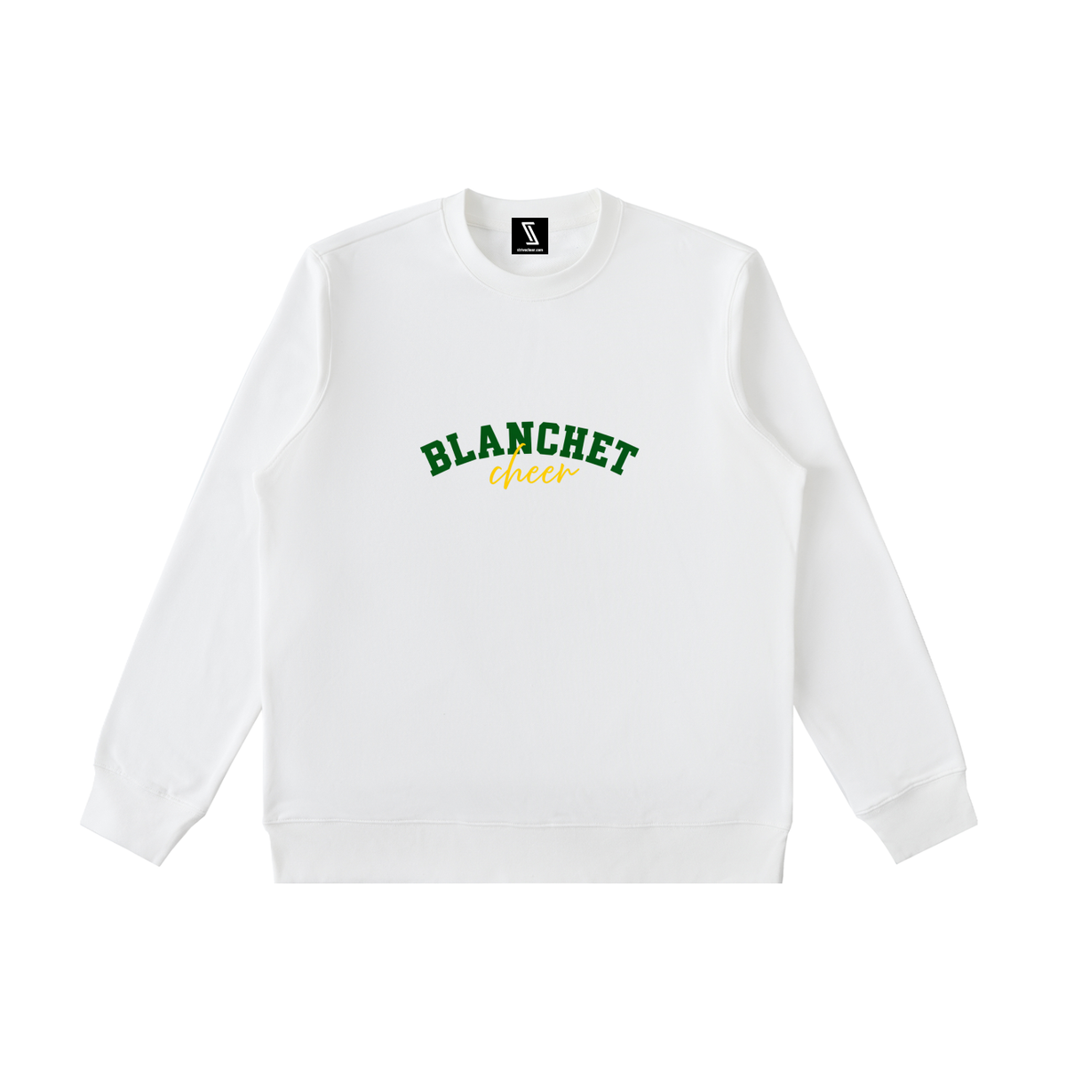 Cursive Blanchet Essential Heavyweight Crewneck Sweatshirt