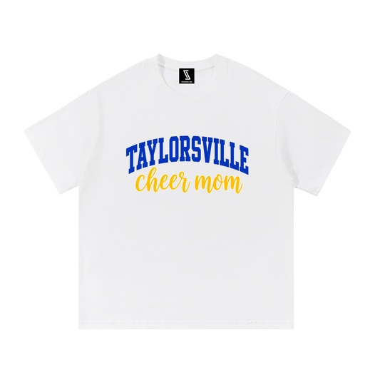 Cheer Mom Taylorsville Essential Cotton T-Shirt