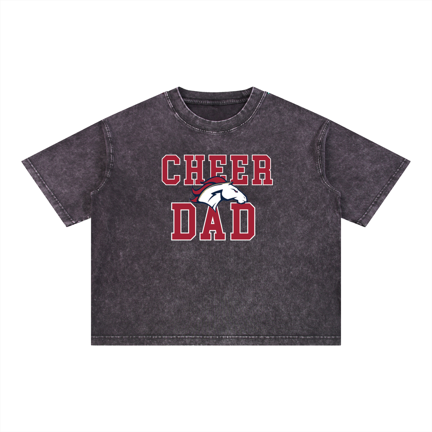 Mineral Wash Boxy Cotton T-Shirt