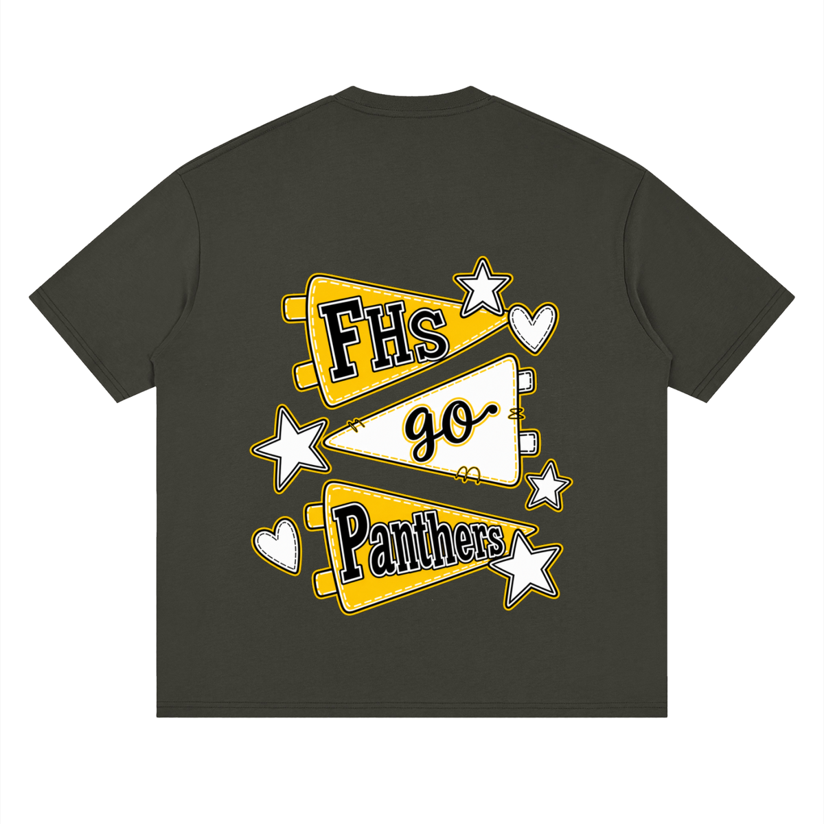 Lets Go Fenway Oversized Drop Shoulder T-Shirt