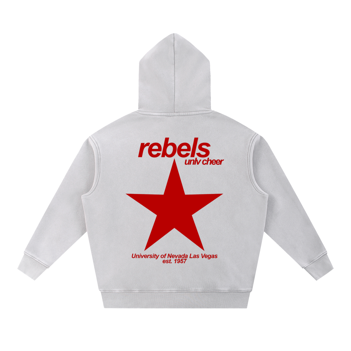 Snow Wash Fleece Oversize Hoodie