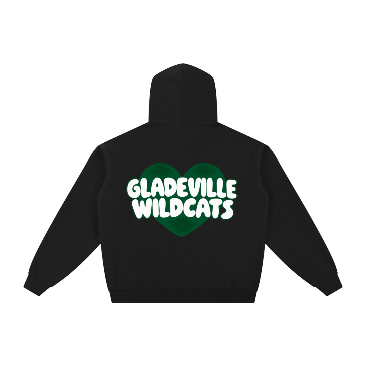 Simple Gladeville Essential Fleece Zip-Through Hoodie