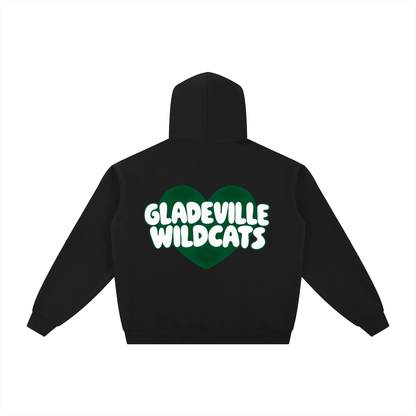 Simple Gladeville Essential Fleece Zip-Through Hoodie