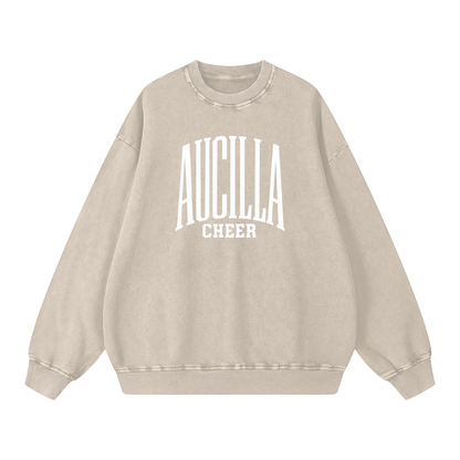 Basic 3 Aucilla Snow Washed Oversized Sweatshirt