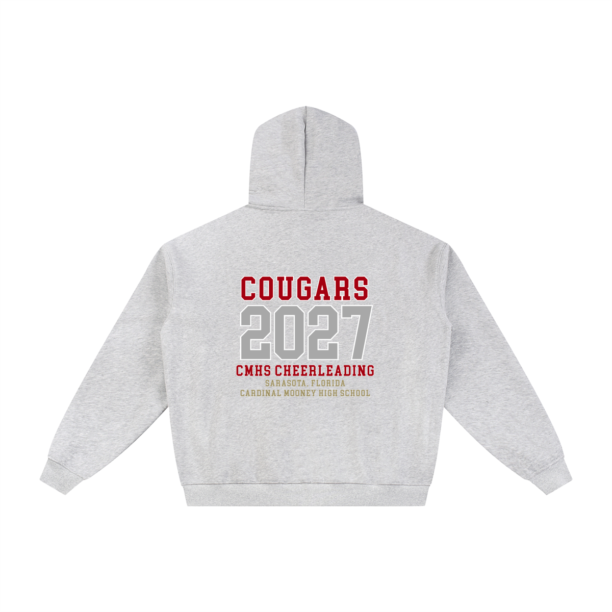 Year Cardinal Mooney Essential Fleece Zip-Through Hoodie
