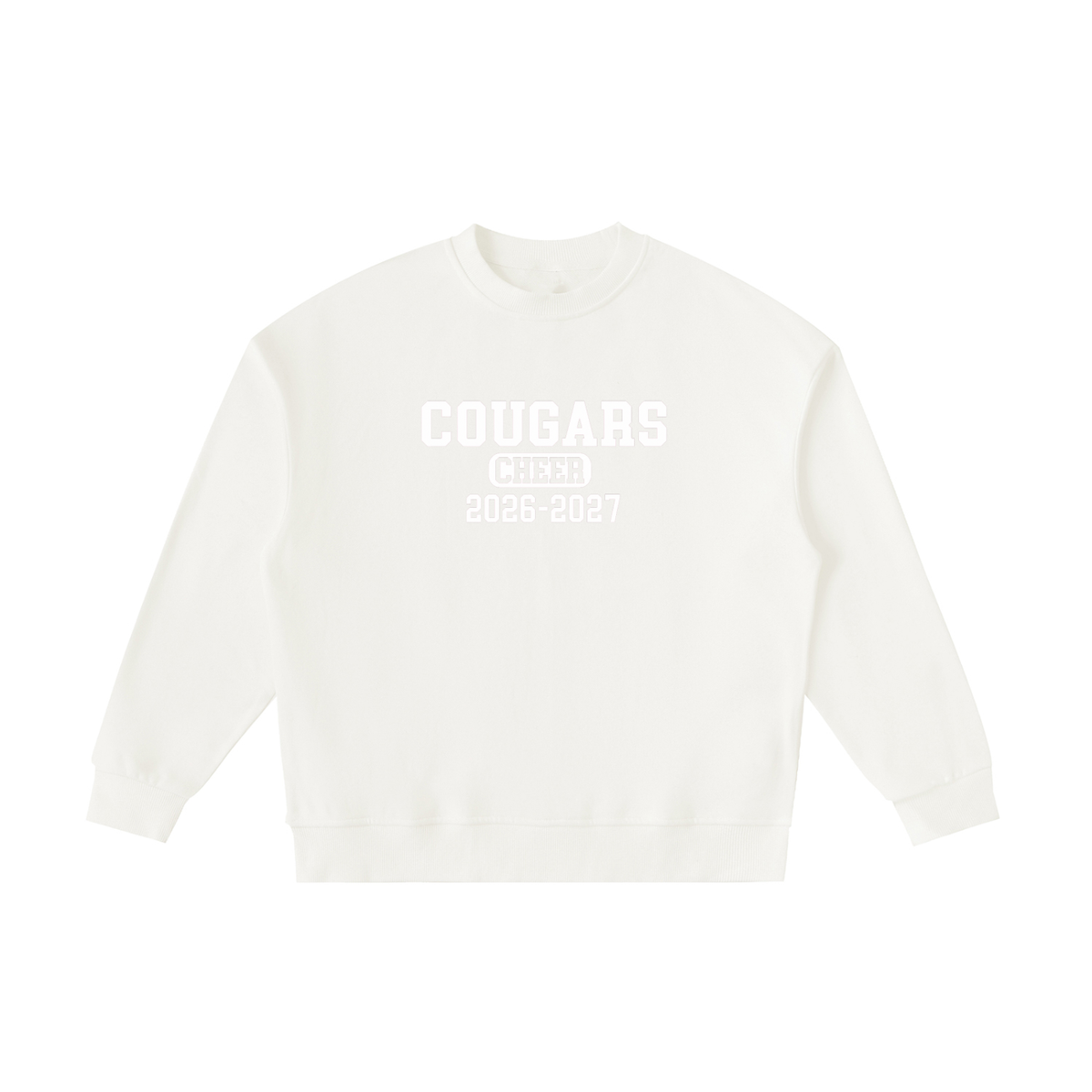 Old School Cardinal Mooney Essential Fleece Kids' Crewneck Sweatshirt