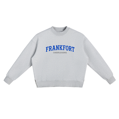 Basic Fleece Side Slit Crewneck Sweatshirt