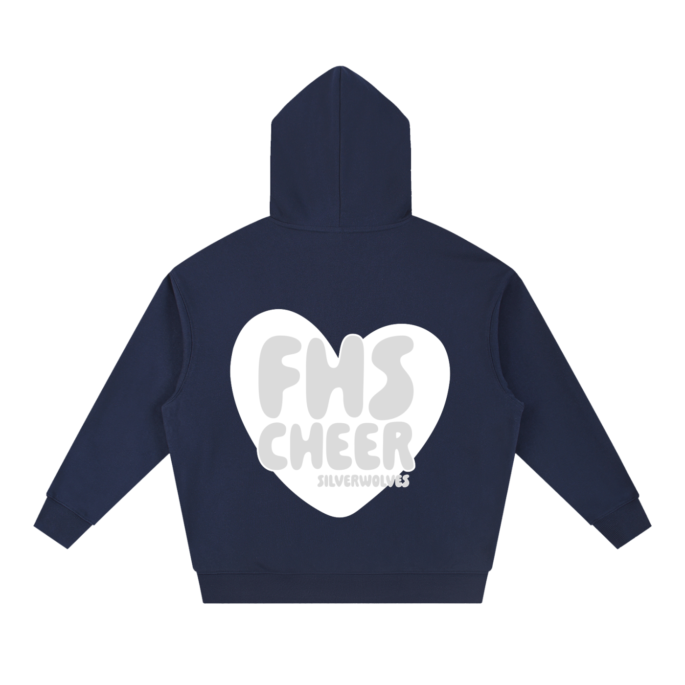 Heart Heavyweight Drop-Shoulder Hoodie
