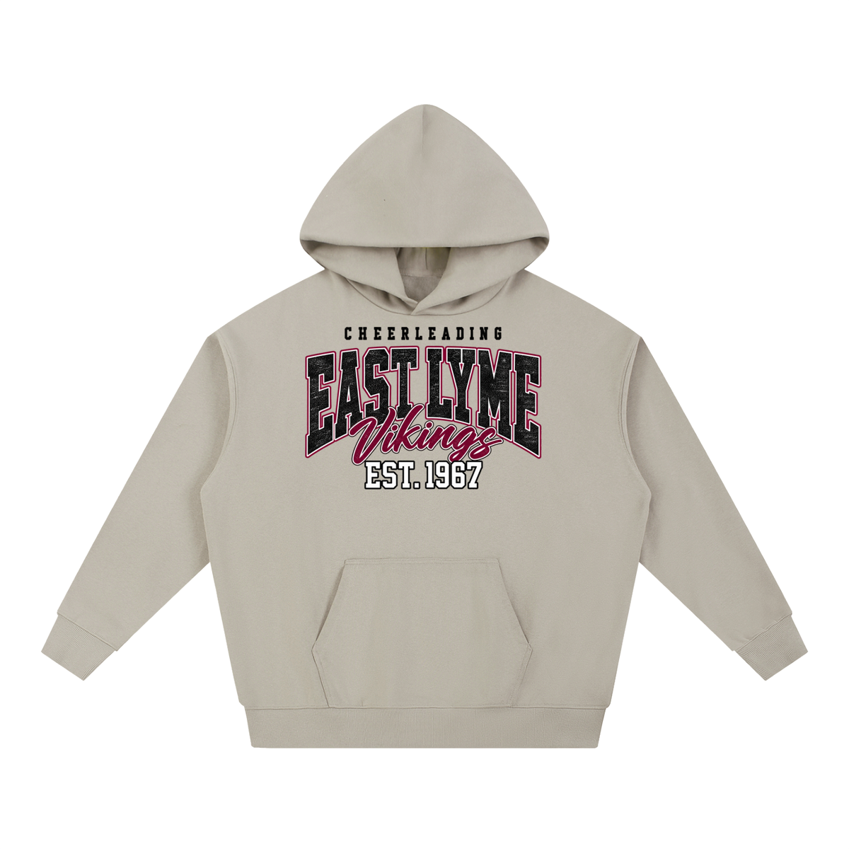 Vintage East Lyme Essential Heavyweight Hoodie