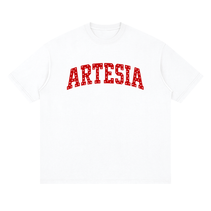 Polka Dot Artesia Oversized Drop Shoulder T-Shirt