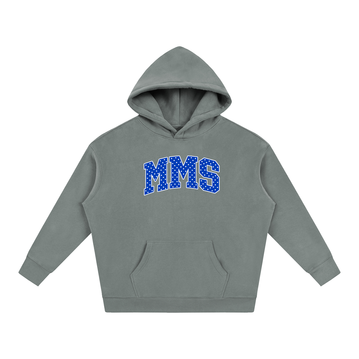 Polka Dot Maysville Oversize Fleeced Hoodie